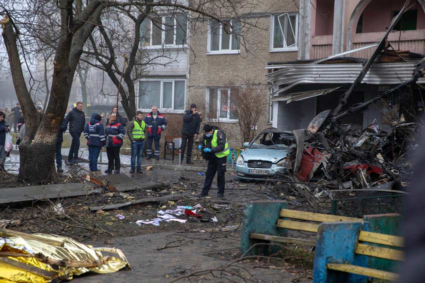 Жертвами авіакатастрофи в Броварах, в якій загинуло керівництво МВС України, стали 14 людей