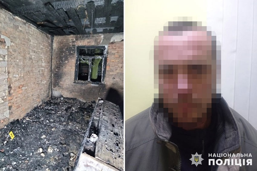 На Ізяславщині зловмисник, аби помститися, підпалив будинок односельця - власник оселі загинув