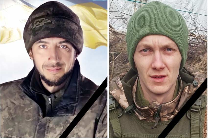Двох Героїв російсько-української війни провели в останню путь сьогодні в Хмельницькому