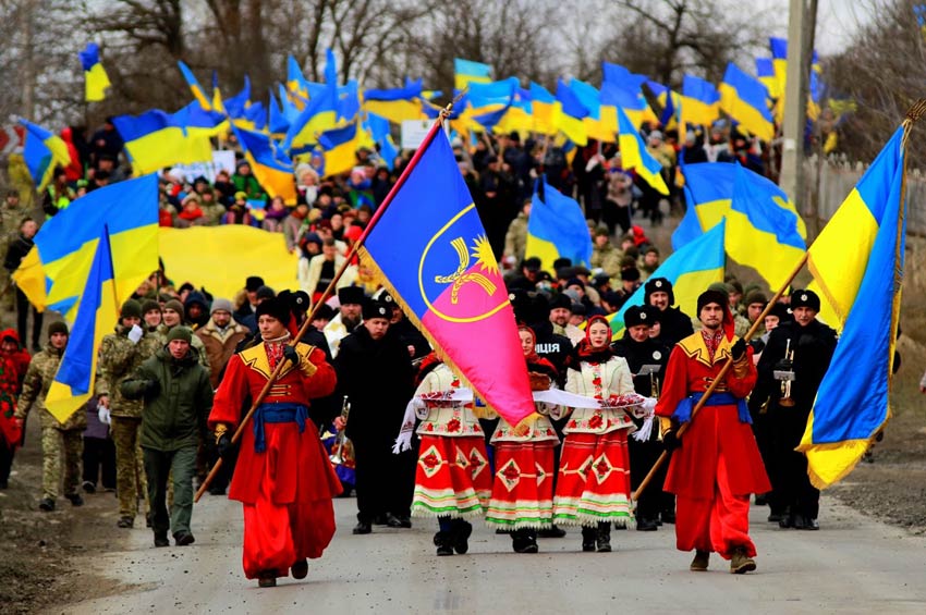 Подоляни урочисто відзначили День Соборності України