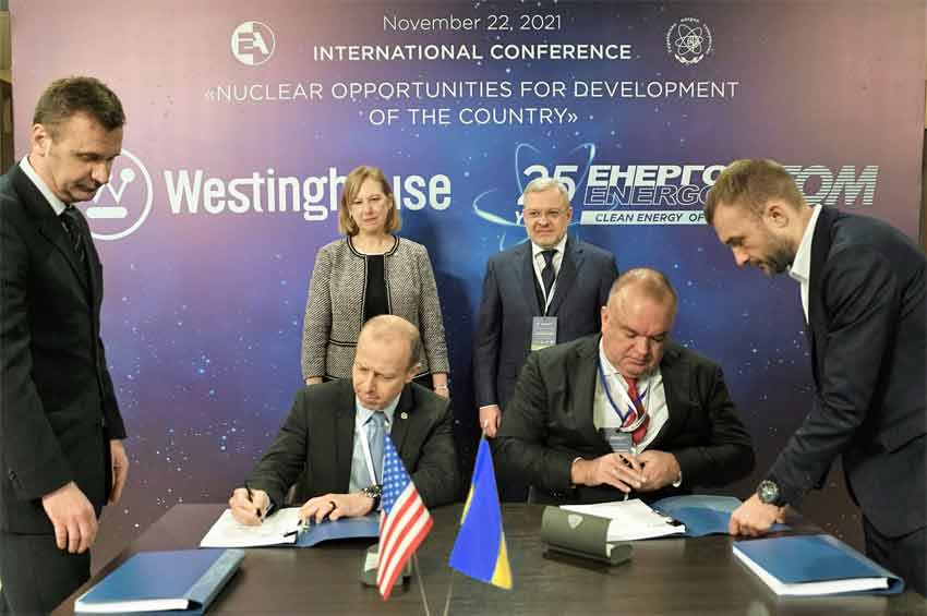 Україна підписала зі США угоду про будівництво двох енергоблоків для Хмельницької АЕС