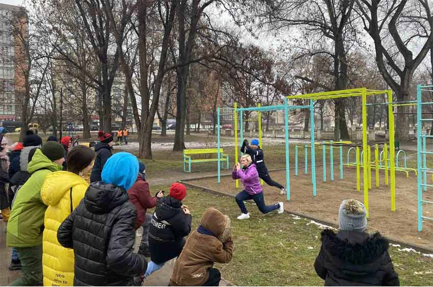 Спорт доступний для всіх: мешканцям Кам’янеччини презентували два “Активних парки”