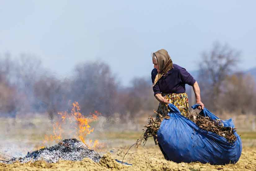 На Хмельниччині рятувальники закликають громадян не спалювати суху рослинність