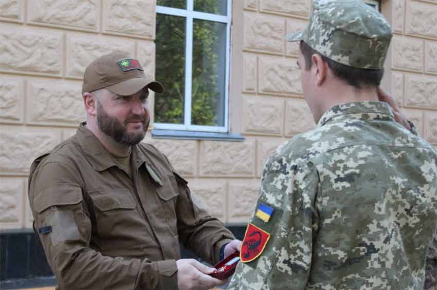Сергій Гамалій вручив державні нагороди військовослужбовцям Збройних сил України