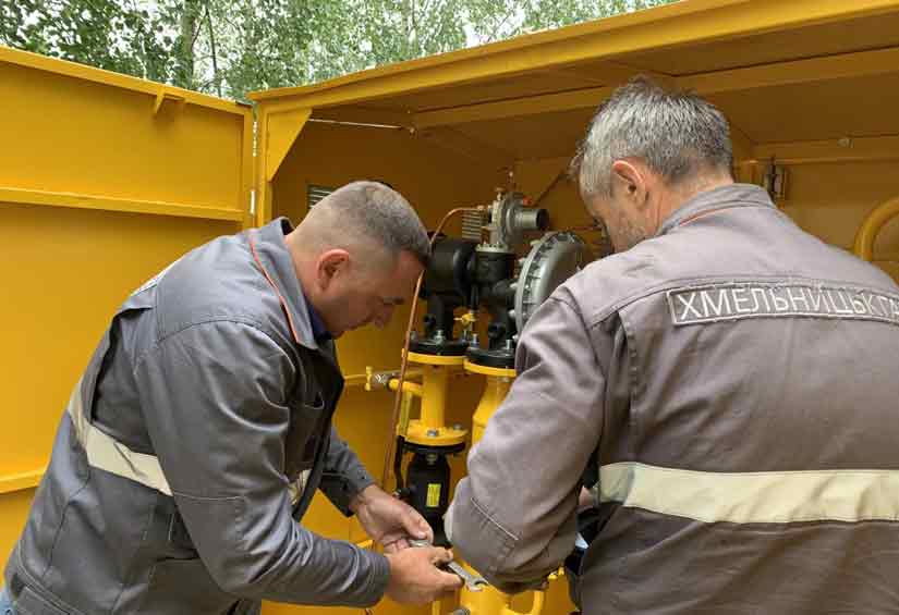 На Хмельниччині близько 200 газорегуляторних пунктів українських заводів «RGC Production» безперебійно доставляють газ