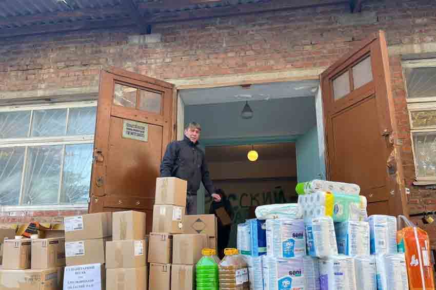 Черчецький будинок-інтернат отримав  гуманітарну допомогу зі штабу  Хмельницької обласної ради