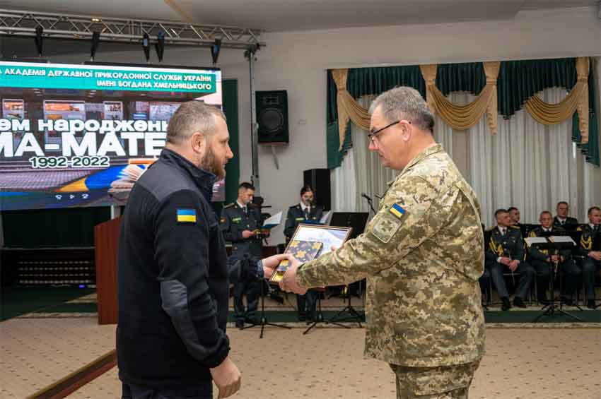 Національна академія прикордонної служби України ім. Б. Хмельницького відзначила 30-у річницю з дня заснування