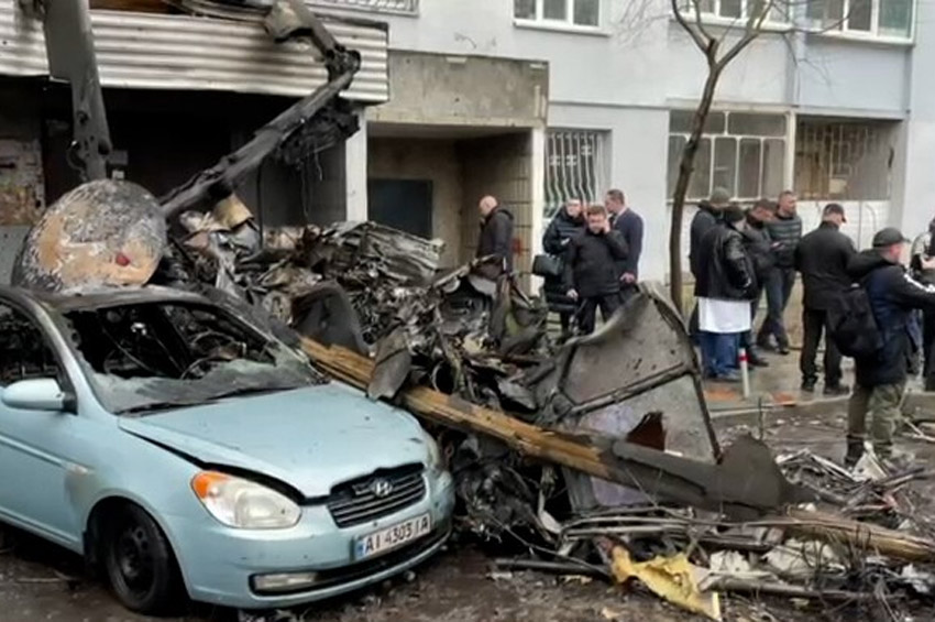 Катастрофа у Броварах: загинув Денис Монастирський, його перший заступник та держсекретар МВС
