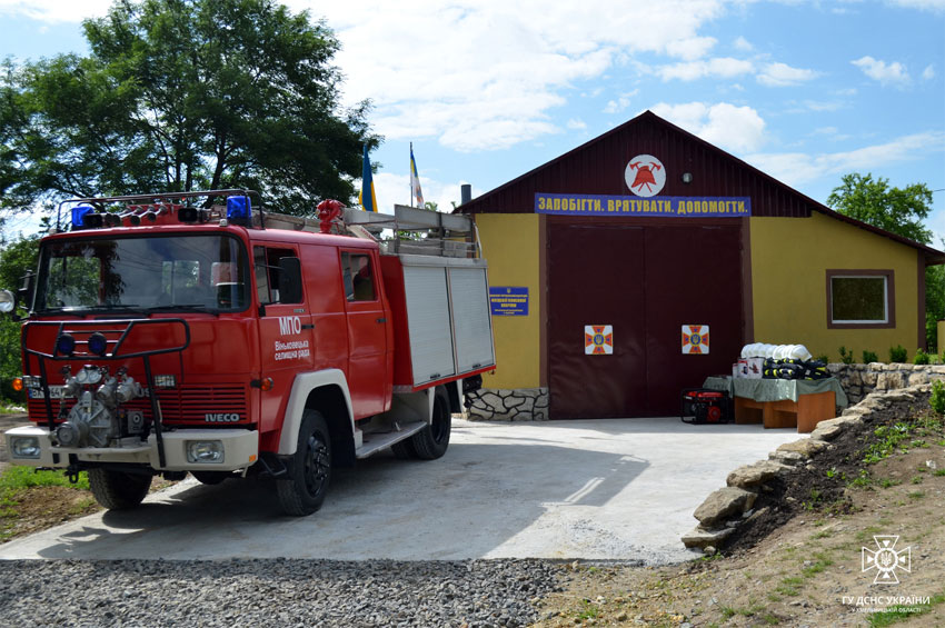 У Віньковецькій громаді розпочала роботу місцева пожежна команда