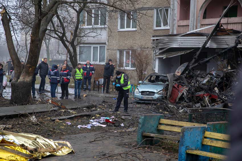 Загибель керівництва МВС в авіакатастрофі: ДБР повідомило про підозру посадовцям ДСНС