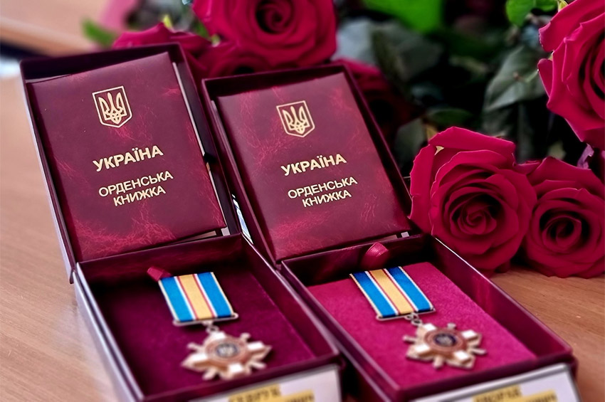 Родинам загиблих рятувальників вручили державні нагороди