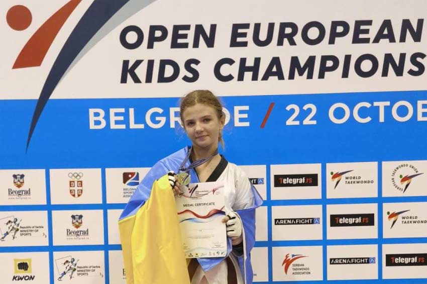 Хмельничанка здобула золоту нагороду на міжнародному чемпіонаті з тхеквондо