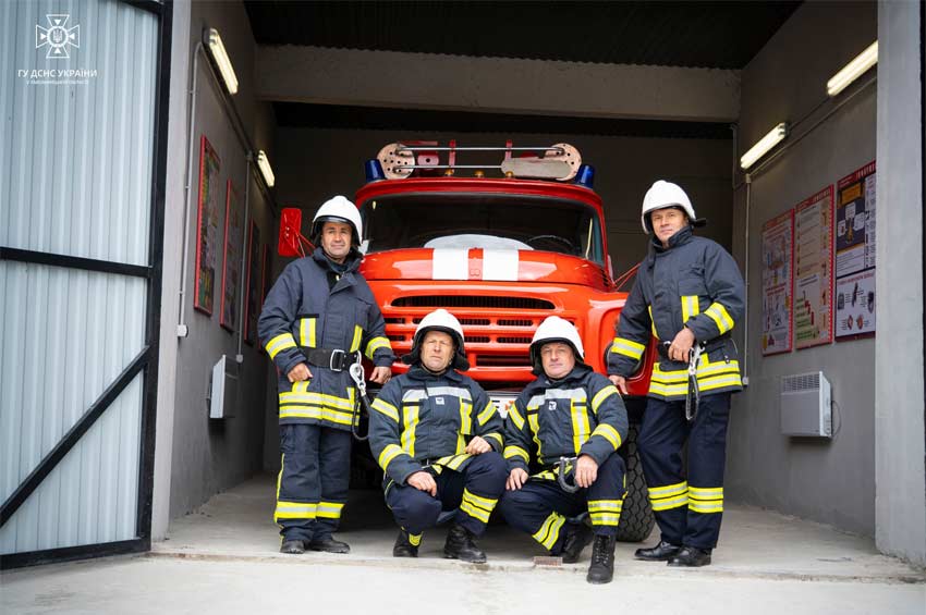 На Кам’янеччині створили місцеву пожежну команду з добровольців