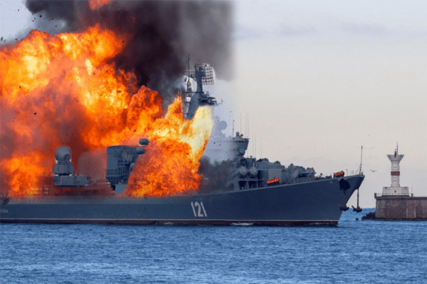 На землі і на морі: як Україна знищує російський Чорноморський флот 