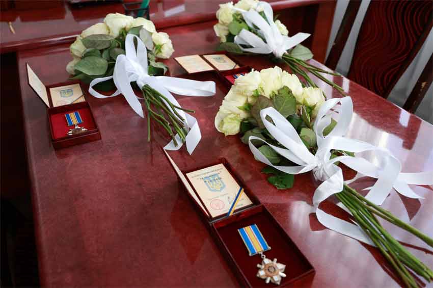 Трьох військовослужбовців з Хмельниччини посмертно нагородили орденами “За мужність” ІІІ ступеня