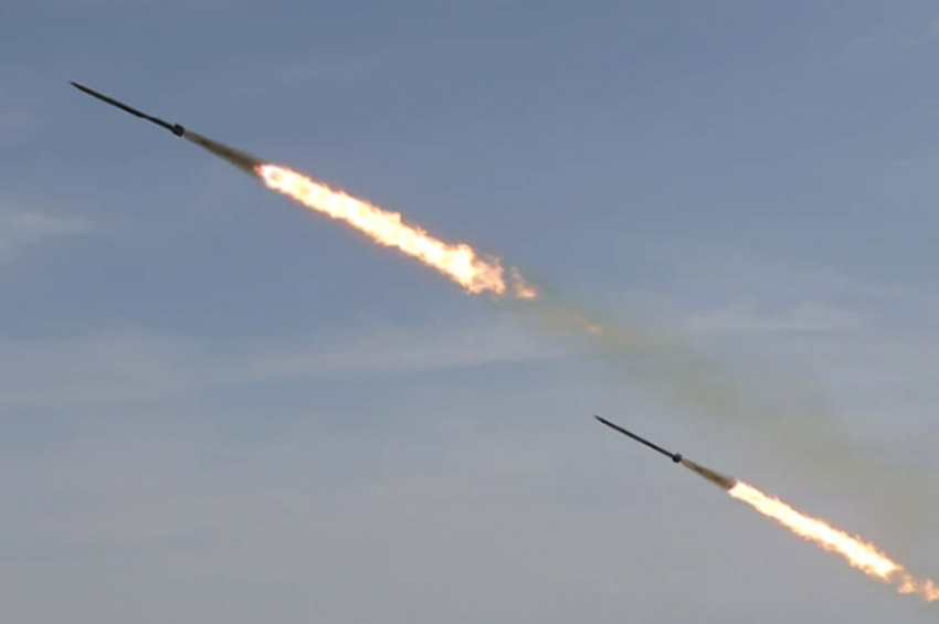 Сьогодні під час масованої атаки по Україні на Хмельниччині збили дві повітряні цілі ворога