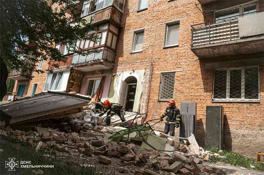 У Хмельницькому внаслідок вибуху газу травмувався чоловік 