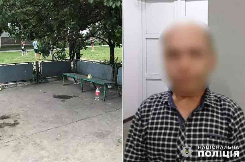 У Нетішині чоловік під час сварки вдарив знайомого ножем у живіт, після чого втік з місця події