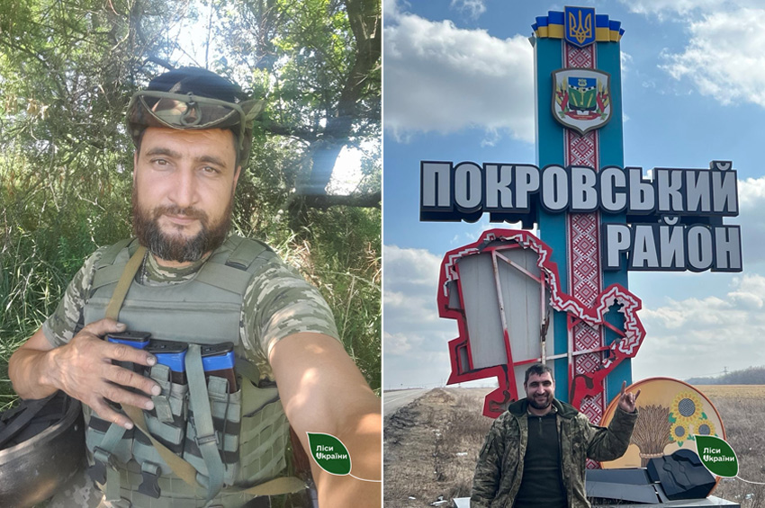 Відпросився з роботи і пішов у військкомат: лісівник зі Старокостянтинова уже 2,5 роки на передовій