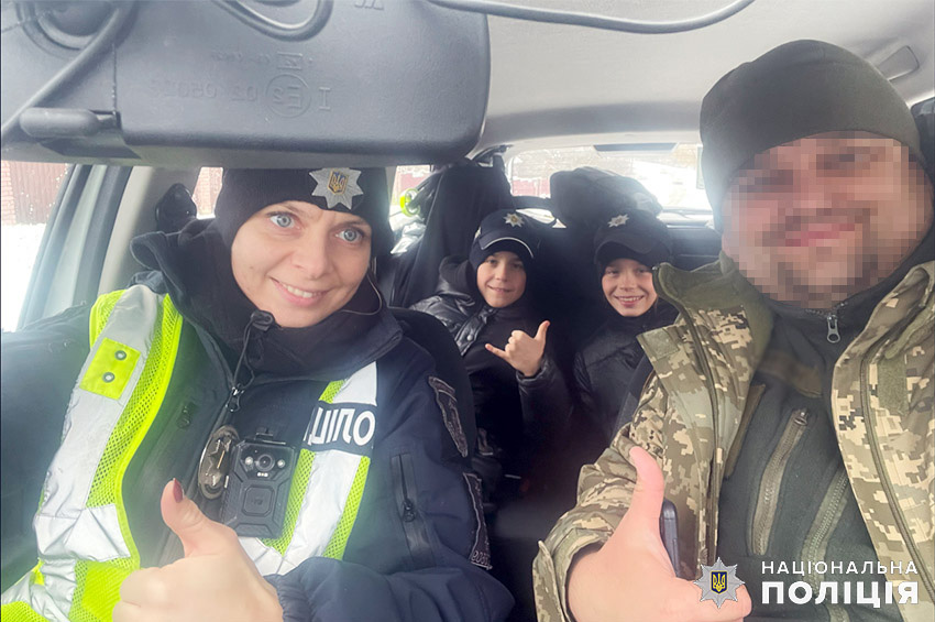 На Хмельниччині поліцейські разом з військовими здійснили мрію сина загиблого захисника