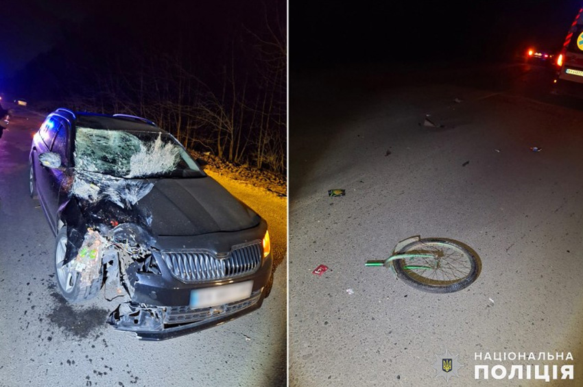 Смертельна ДТП на Шепетівщині: п'яний водій збив 43-річного велосипедиста