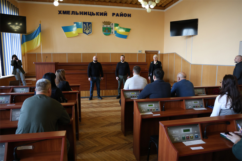 Сергій Тюрін представив нового керівника Хмельницької РДА