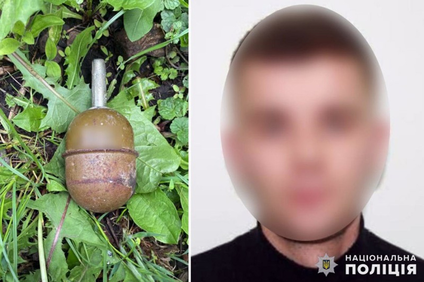 На Красилівщині чоловік намагався підірвати гранатою автівку хлопця своєї колишньої дівчини
