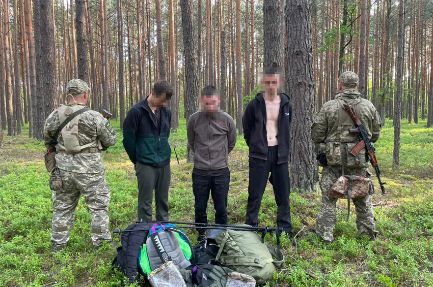 На Волині затримали 54-річного хмельничанина, який намагався незаконно перетнути кордон