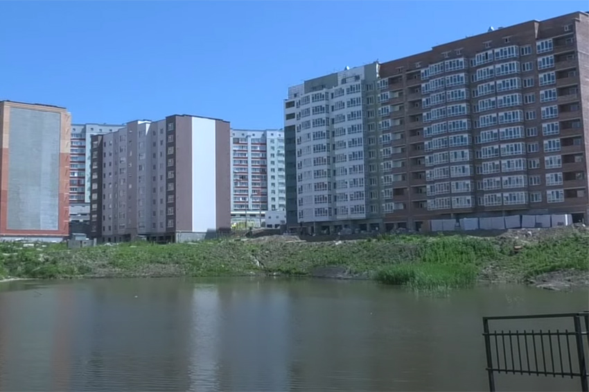 У Хмельницькому у мікрорайоні Озерна облаштували водойму
