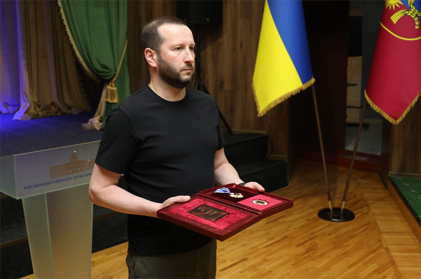 Захисників з Хмельниччини відзначили  високими державними нагородами посмертно