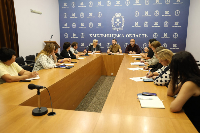 В Хмельницькій ОВА відбулось засідання Ради родин загиблих ветеранів війни