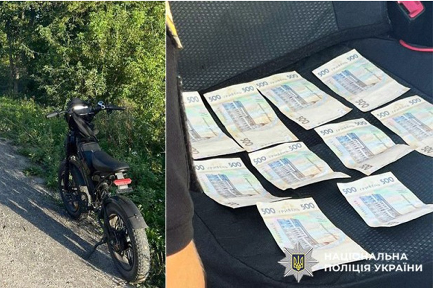 На Білогірщині нетверезий водій електровелосипеда намагався відкупитися від поліцейських