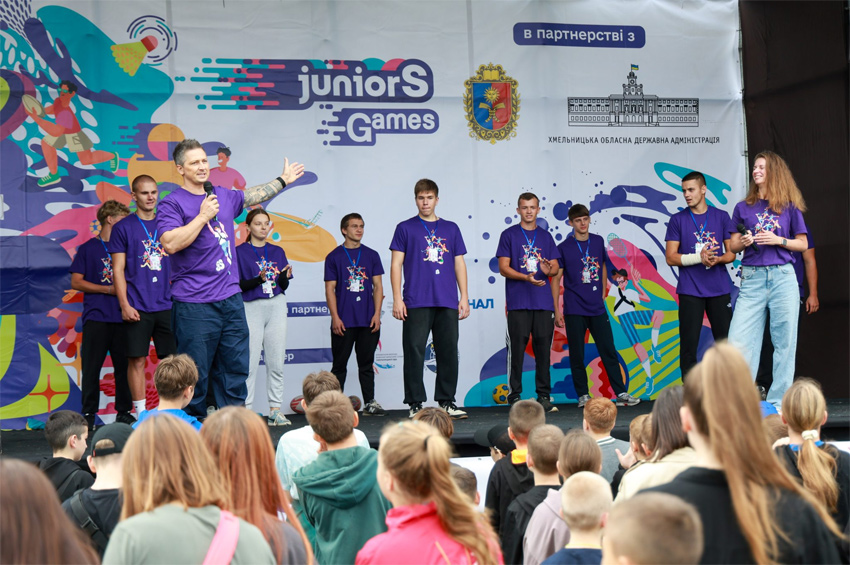 У Хмельницькому відбувся сімейний фестиваль «JuniorS Games»