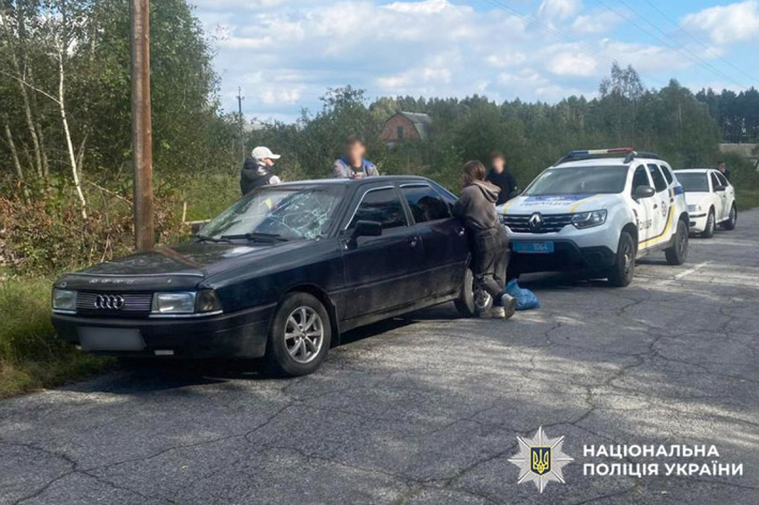 На Шепетівщині нетверезий водій намагався відкупитися від поліцейських