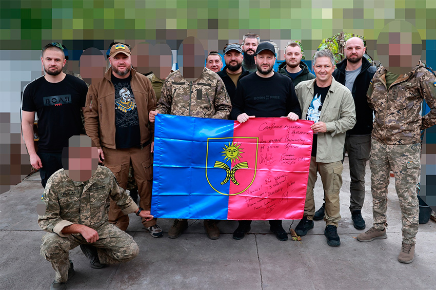 Начальник Хмельницької ОВА Сергій Тюрін відвідав військових на передовій