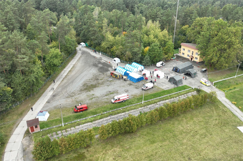 На Шепетівщині провели масштабні навчання служб цивільного захисту