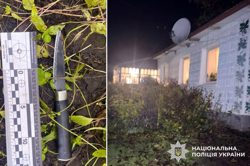 На Хмельниччині чоловік поранив кума ножем під час застілля