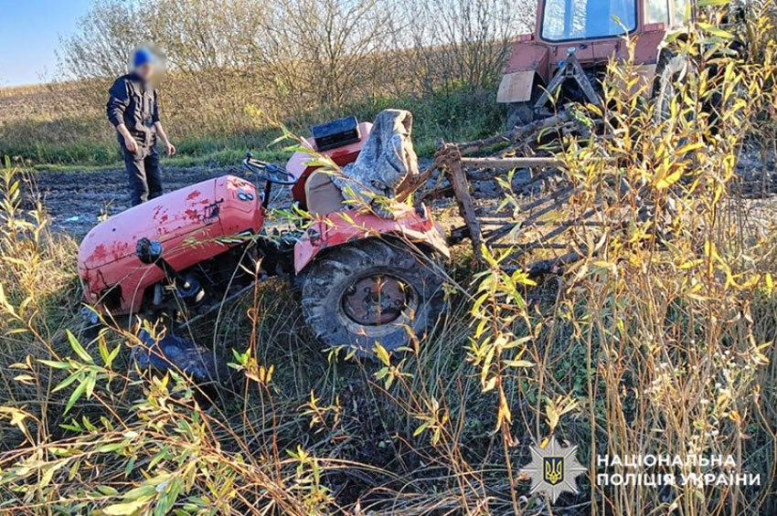 На Шепетівщині під колесами мінітрактора загинув 25-річний водій