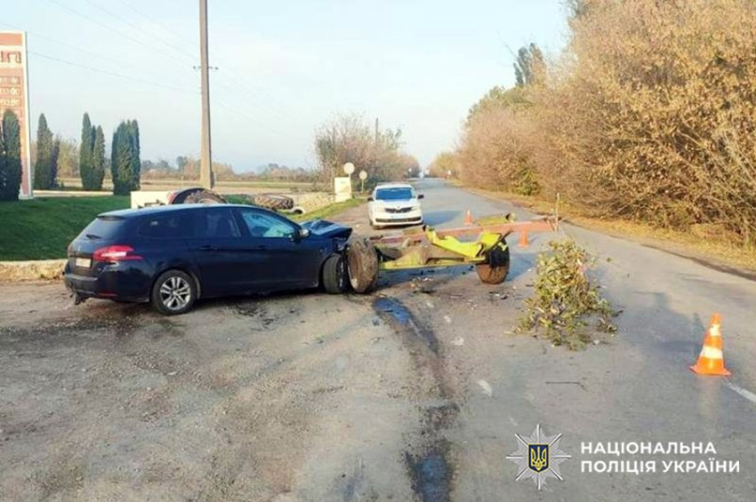 На Шепетівщині внаслідок ДТП травмувався водій мінітрактора