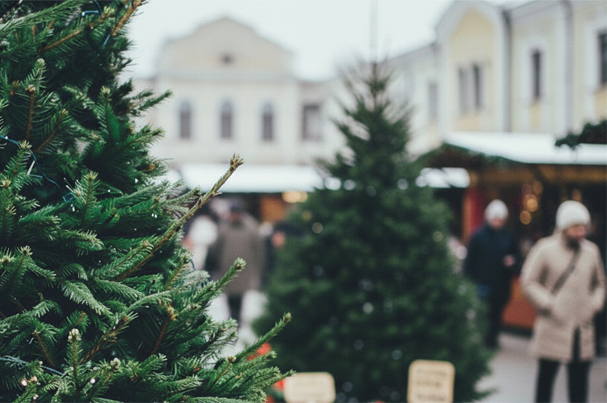 У Хмельницькому стартував сезон торгівлі новорічними ялинками: де можна придбати святкову зелень