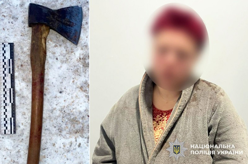 У Хмельницькому жінка сокирою до смерті побила свого співмешканця