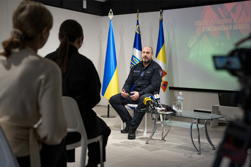 У Хмельницькому обговорили розвиток Служби порятунку: головний акцент — безпека регіону