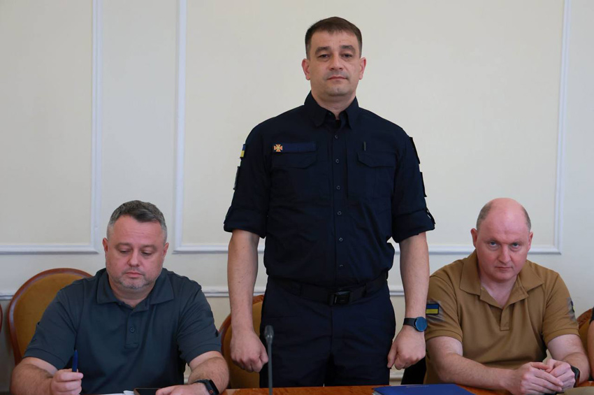 На Хмельниччині представили нового начальника обласного управління ДСНС