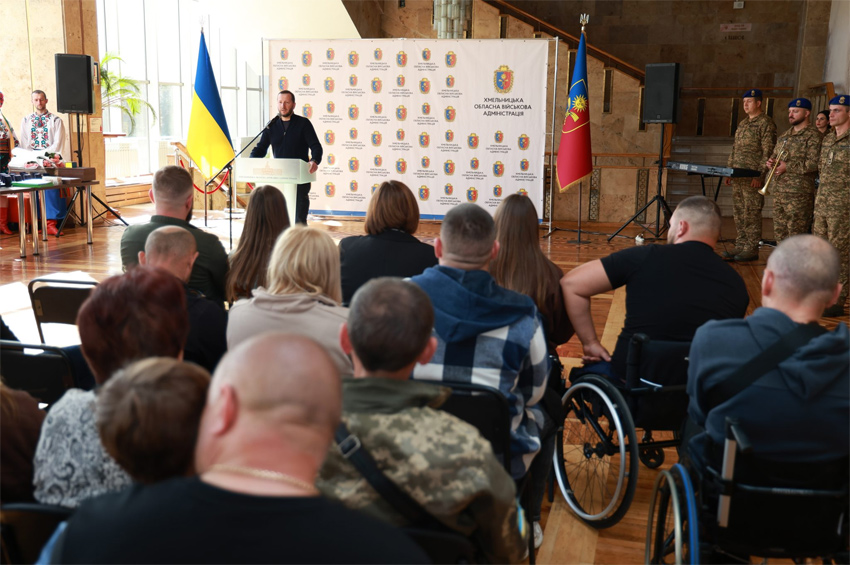 На Хмельниччині відзначили День захисників і захисниць України