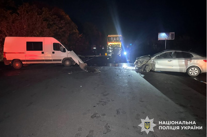 Смертельна ДТП на Хмельниччині: загинув пасажир Kia, ще п’ятеро людей травмувалися